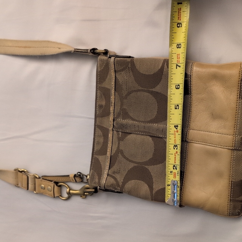 Coach Tan Crossbody Bag - Picture 5 of 10